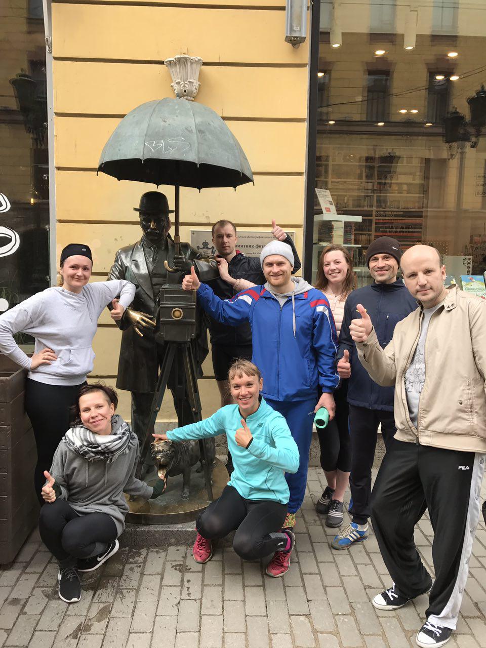 City Jogging Tour in St. Petersburg